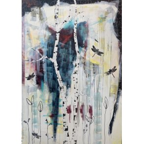 Trine Birkenfeldt maleri 140x200cm