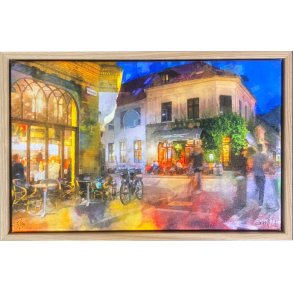 Drudenfuss, 43x28cm Gicle signeret, nummereret 30 stk.