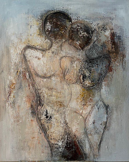 Susanne Gemmer maleri 100x120cm