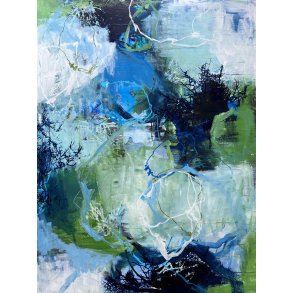 Rie Brdsgaard  maleri 90x120cm