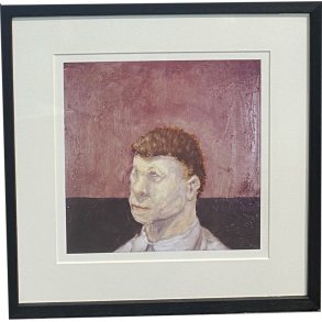 Fools - indrammet plakat af Michael Kvium 37x37cm