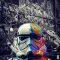 Storm Trooper, 40x40cm af Helt Sort alias Christian Lgstrup