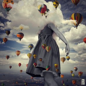 No Limits, 40x40cm af Helt Sort alias Christian L�gstrup