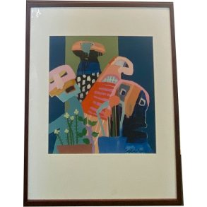 Leif Sylvester indrammet plakat 40x50cm