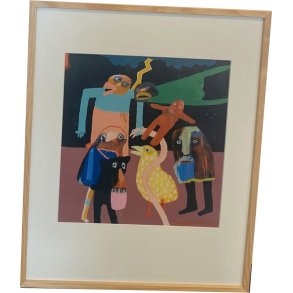 Leif Sylvester indrammet plakat 40x50cm