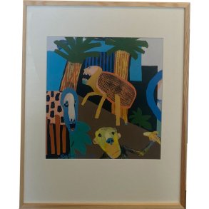 Leif Sylvester indrammet plakat 40x50cm