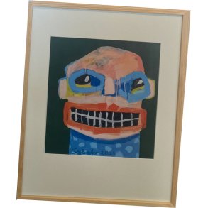 Leif Sylvester indrammet plakat 40x50cm