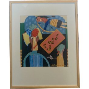 Leif Sylvester indrammet plakat 40x50cm
