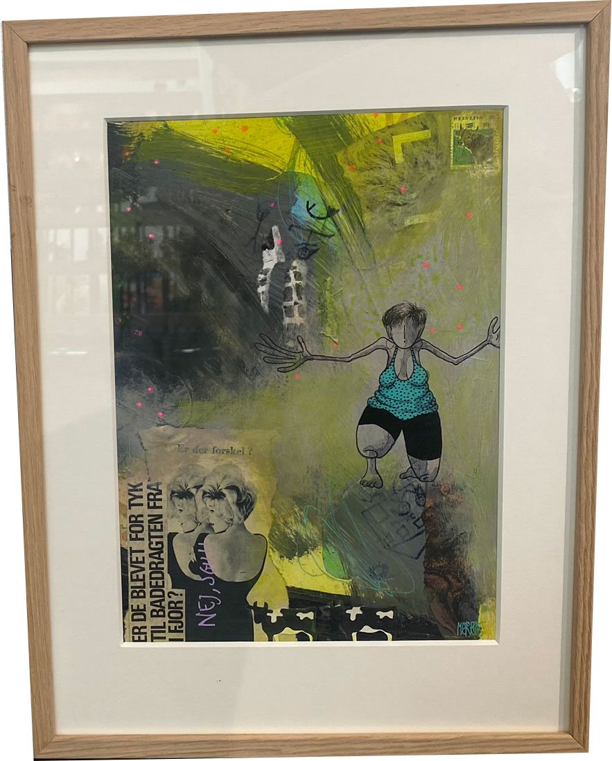 Merete Lisby, maleri 30x40cm