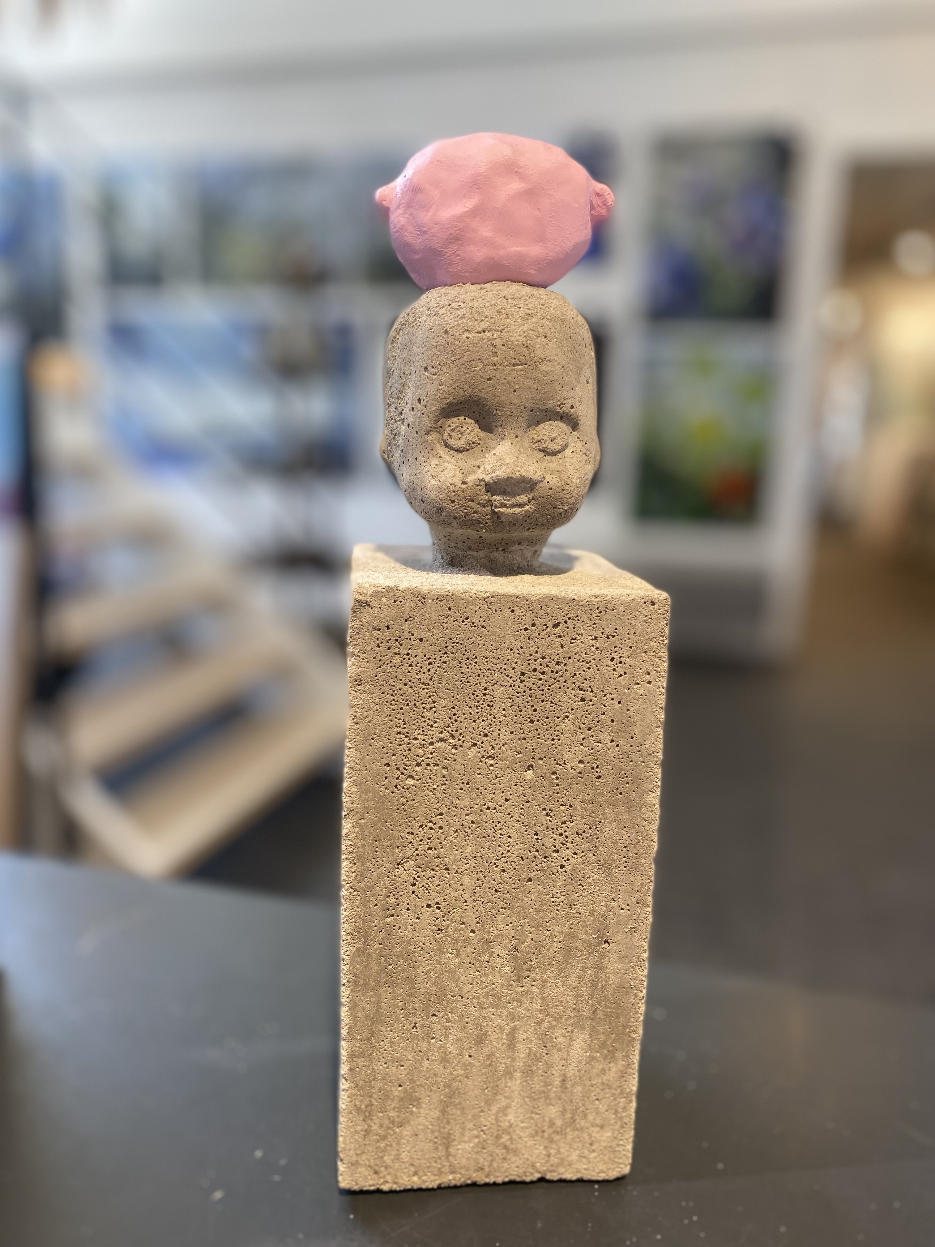 Skulptur Karen Sennefelder, hjde 35cm