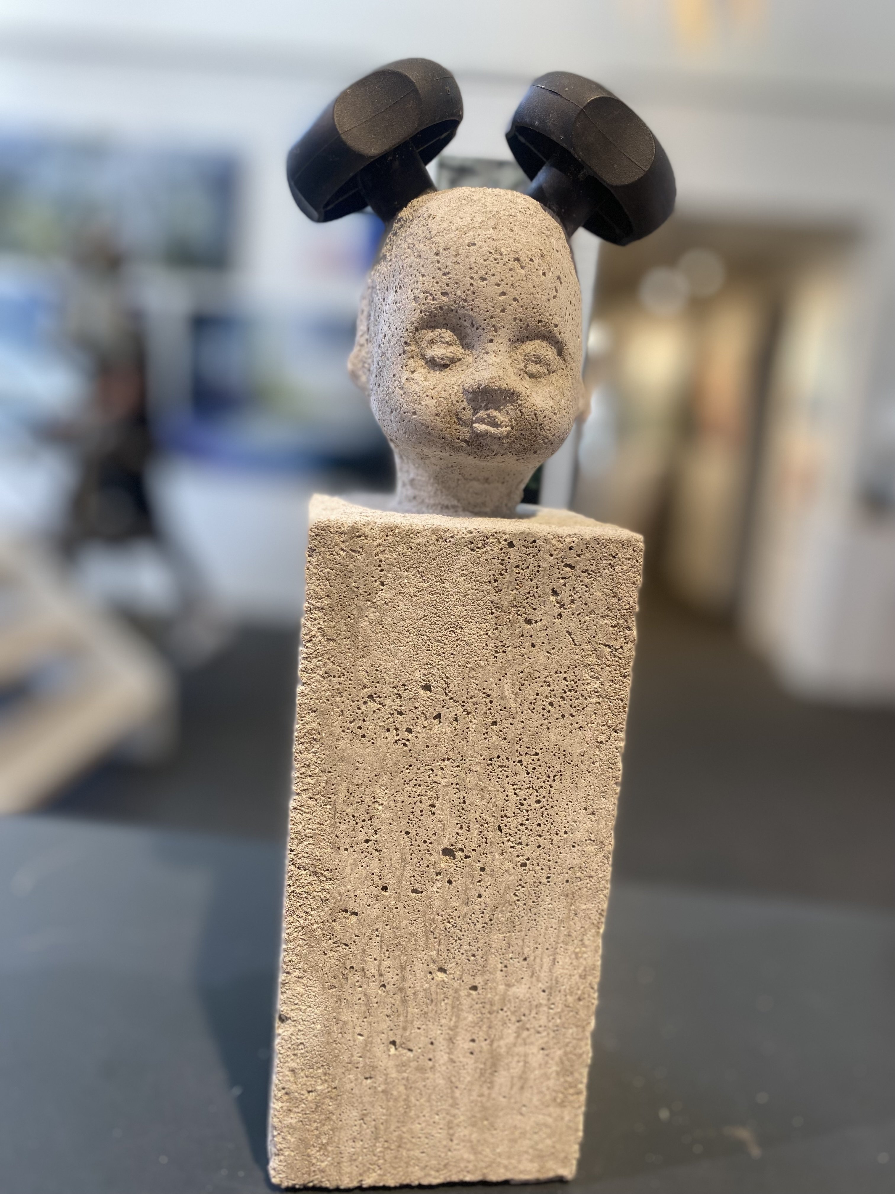 Skulptur Karen Sennefelder, hjde 35cm