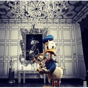 Art Collector 40x40cm af Helt Sort