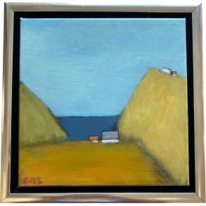 Claus Br�ndum S�rensen maleri 20x20cm