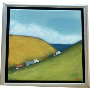 Claus Br�ndum S�rensen maleri 20x20cm