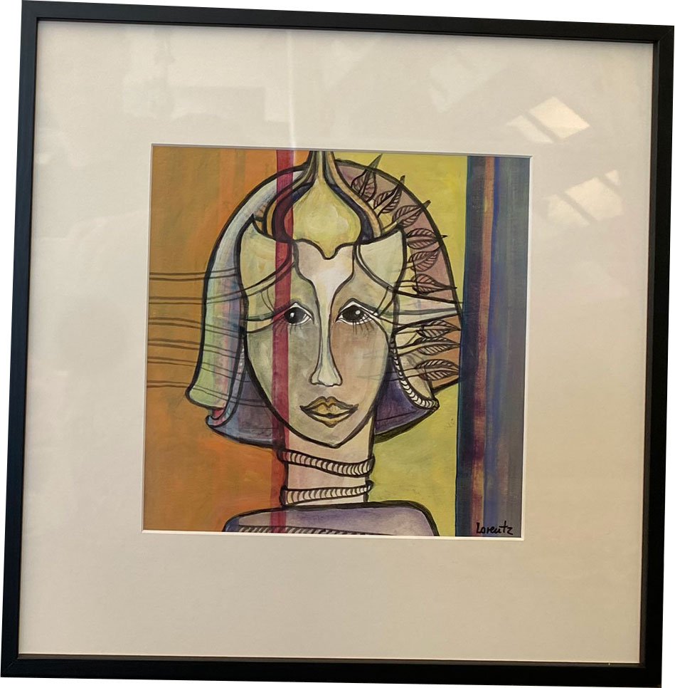 Maskeleg 40x40cm Henriette Lorentz