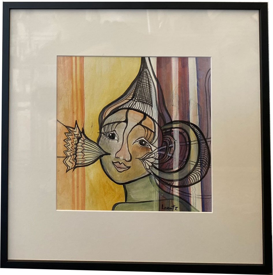 Maskeleg 40x40cm Henriette Lorentz