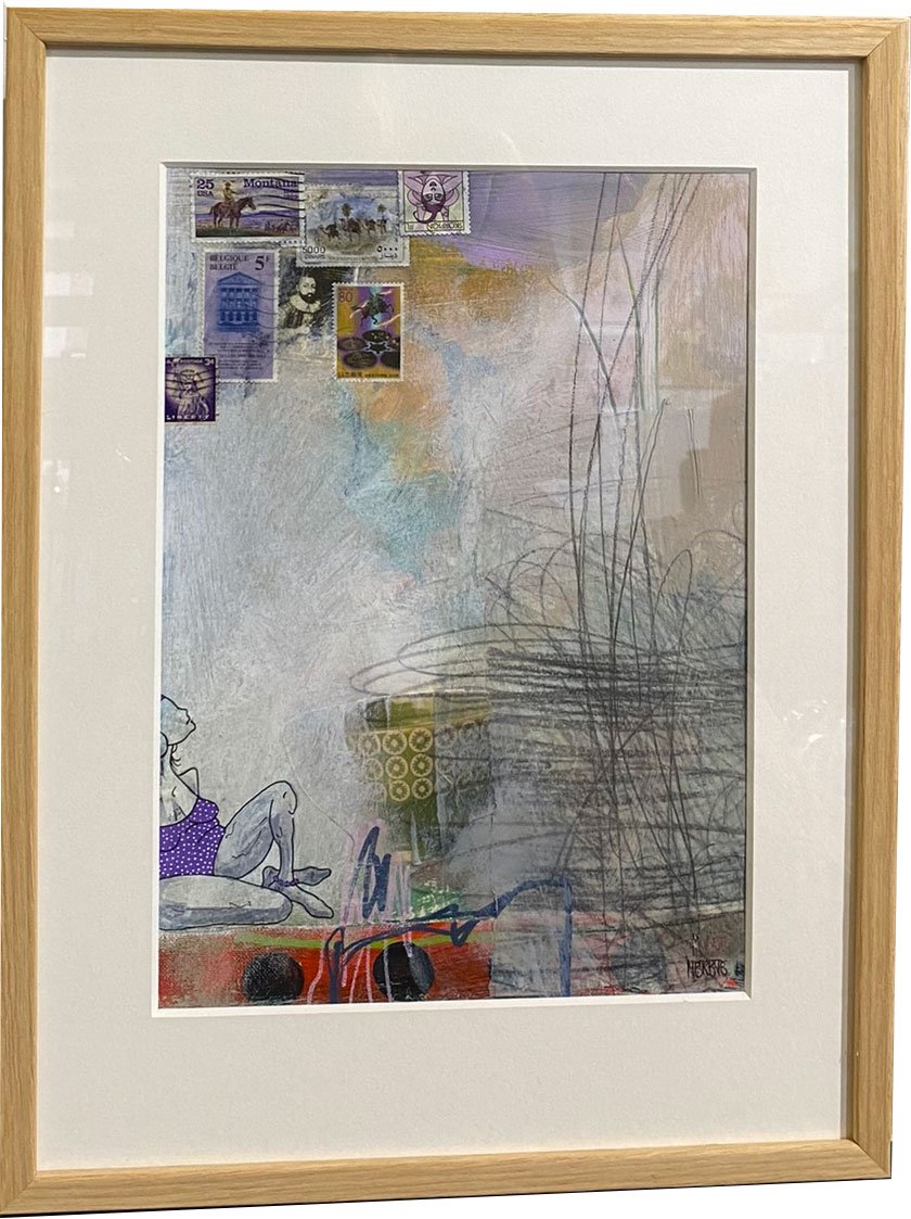 Merete Lisby, maleri 30x40cm
