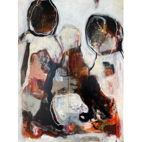 Rie Brdsgaard maleri 90x120cm