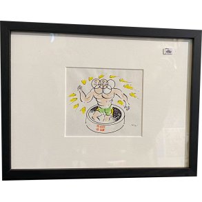 Kurt Westergaard 18x24cm