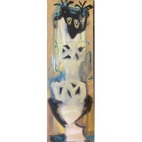 Inge H�rup, Femme fatale, 50x150cm