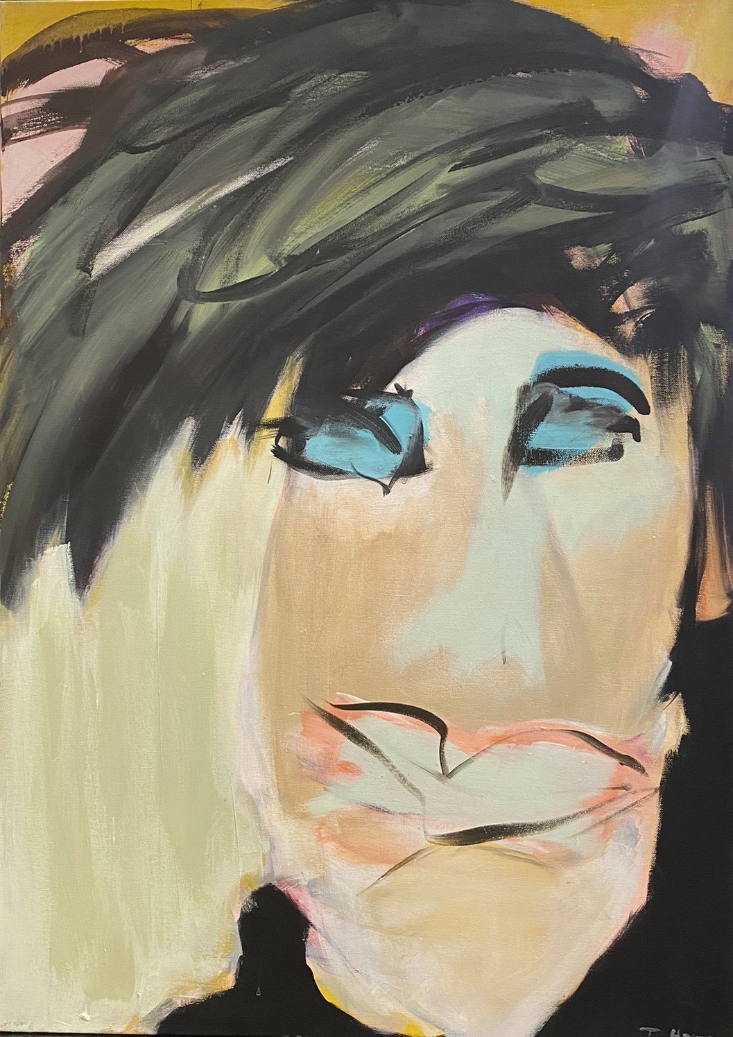 Inge Hrup, Tribute to a storytellerII 60x85cm