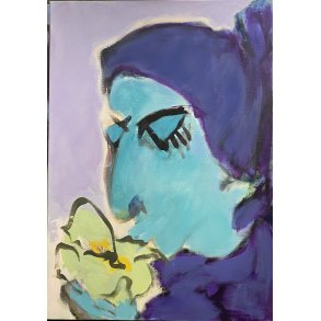 Inge H�rup, Tribute to a storyteller V 60x85cm