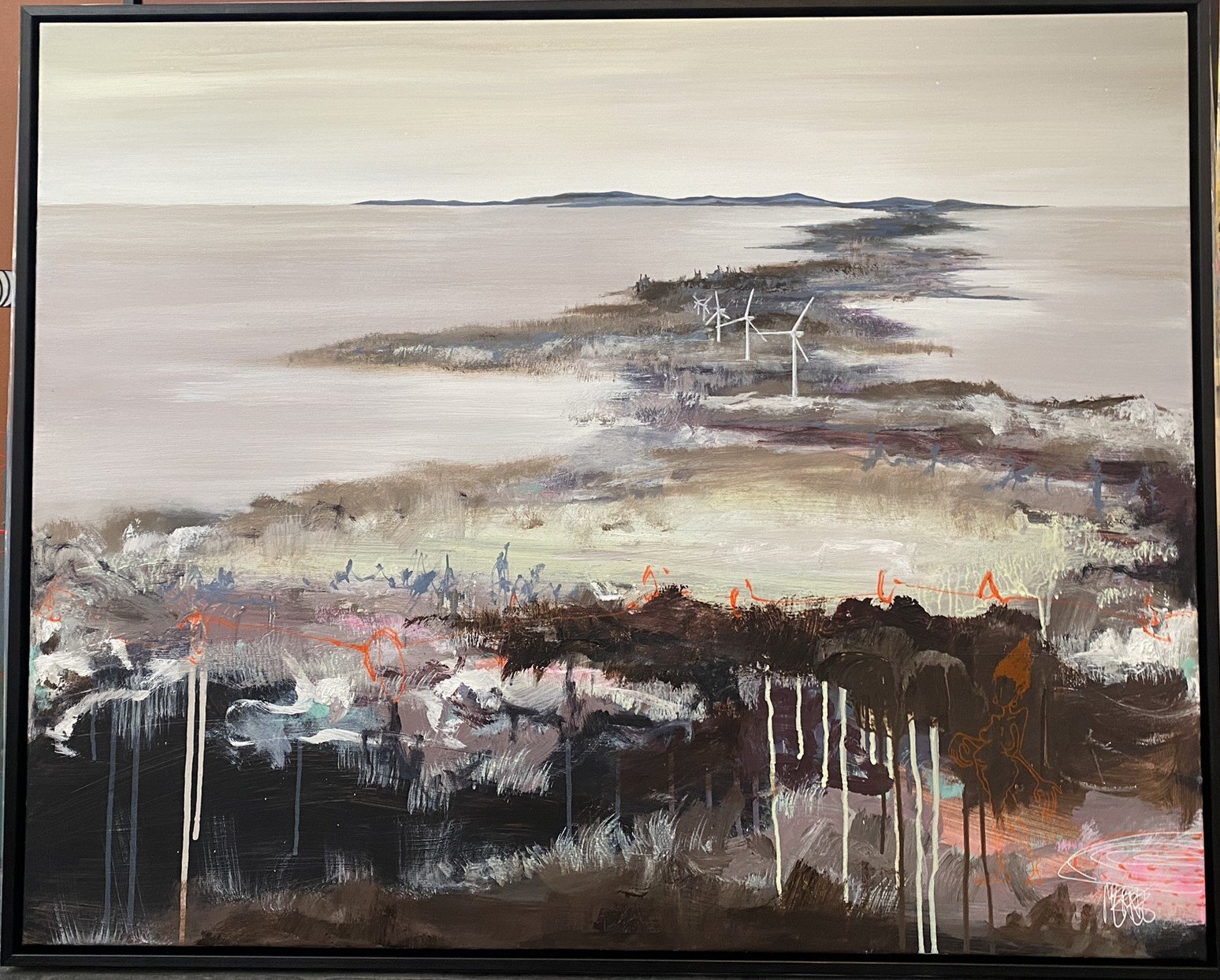 Merete Lisby, maleri 80x100cm