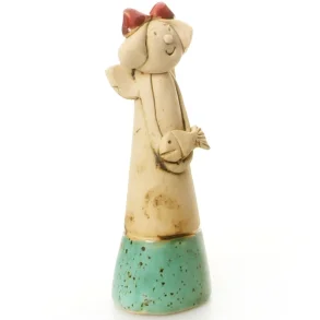 Guldfiskens Engel i keramik