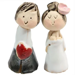 Brudepar st af to, rd af Anka Christob