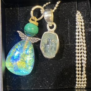 Smykke, akvamarin, Astrid Munck