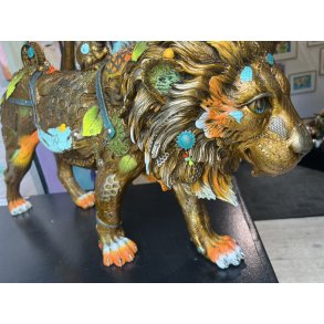 Leonardo Lifezize no. 46 bronzeskulptur af Nano Lopez