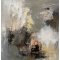 Susanne Gemmer 100x100cm abstrakt maleri