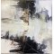 Susanne Gemmer 30x30cm abstrakt maleri