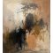 Susanne Gemmer 100x110cm abstrakt maleri