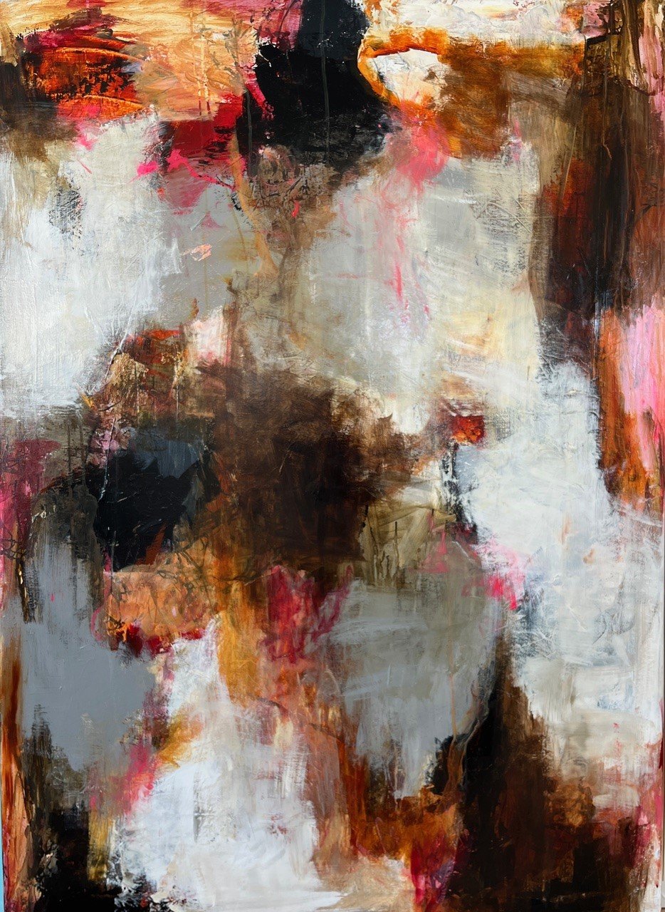 Rie Brdsgaard maleri 100x140cm