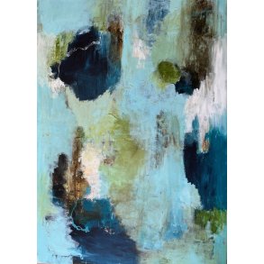 Rie Brdsgaard maleri 100x140cm