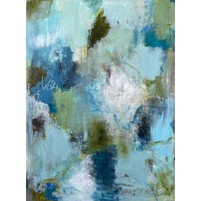 Rie Brdsgaard  maleri 90x120cm