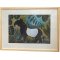 Hans Scherfig, plakat indrammet i fyrtrsramme 30x40cm