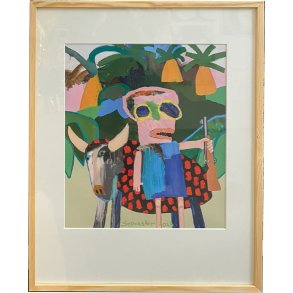 Leif Sylvester plakat indrammet 40x50cm