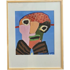 Leif Sylvester plakat indrammet 40x50cm