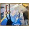 Cityscape 80x100 maleri af Sarah Hi
