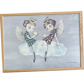 Kirstine Falk, indrammet plakat 30x40cm