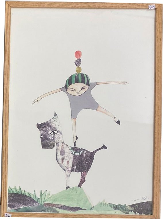 Kirstine Falk, indrammet plakat 30x40cm
