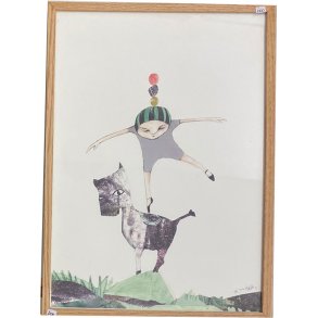 Kirstine Falk, indrammet plakat 30x40cm