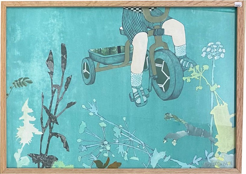 Kirstine Falk, indrammet plakat 30x40cm