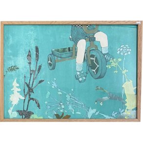 Kirstine Falk, indrammet plakat 30x40cm