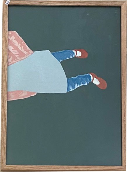 Kirstine Falk, indrammet plakat 30x40cm