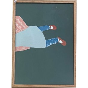 Kirstine Falk, indrammet plakat 30x40cm