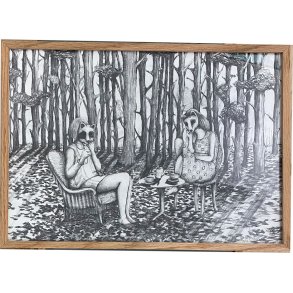 Kirstine Falk, indrammet plakat 30x40cm