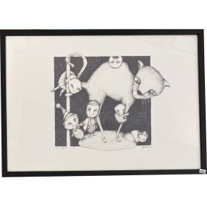 Kirstine Falk, indrammet plakat 30x40cm